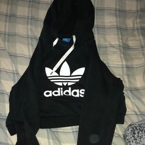 ADIDAS CROP HOODIE